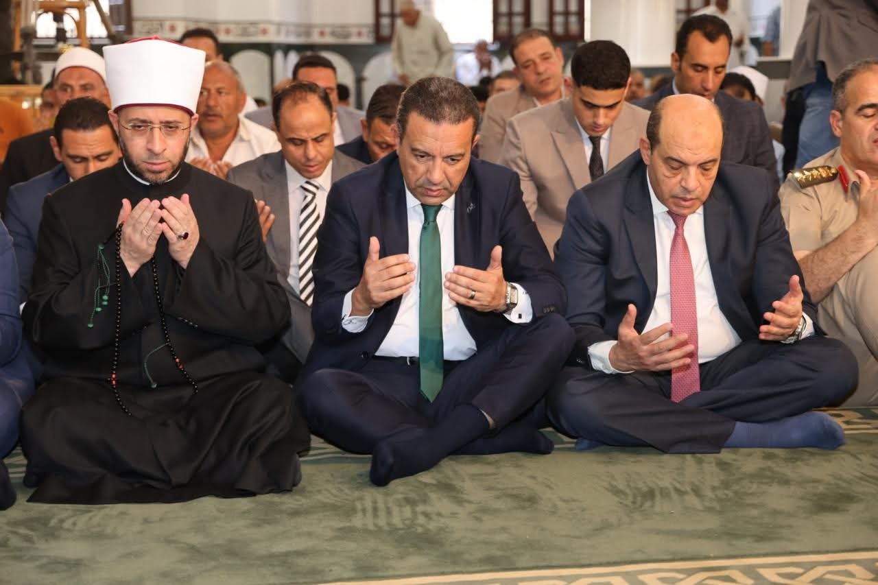 محافظ المنوفية ووزير الأوقاف يفتتحان المسجد القبلي بمنشأة سلطان تزامنًا مع احتفالات العيد القومي الـ120 للمحافظة