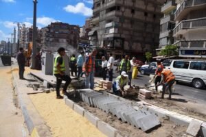 صناديق القمامة المدفونة تحت الأرض.. محافظ الإسكندرية يطلق تجربة جديدة بشارع 45 لتطوير منظومة النظافة