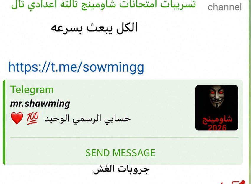 تحذير عاجل من التعليم بعد دعوات شاومينج لتصوير امتحان العربي بالثانوية العامة 2026