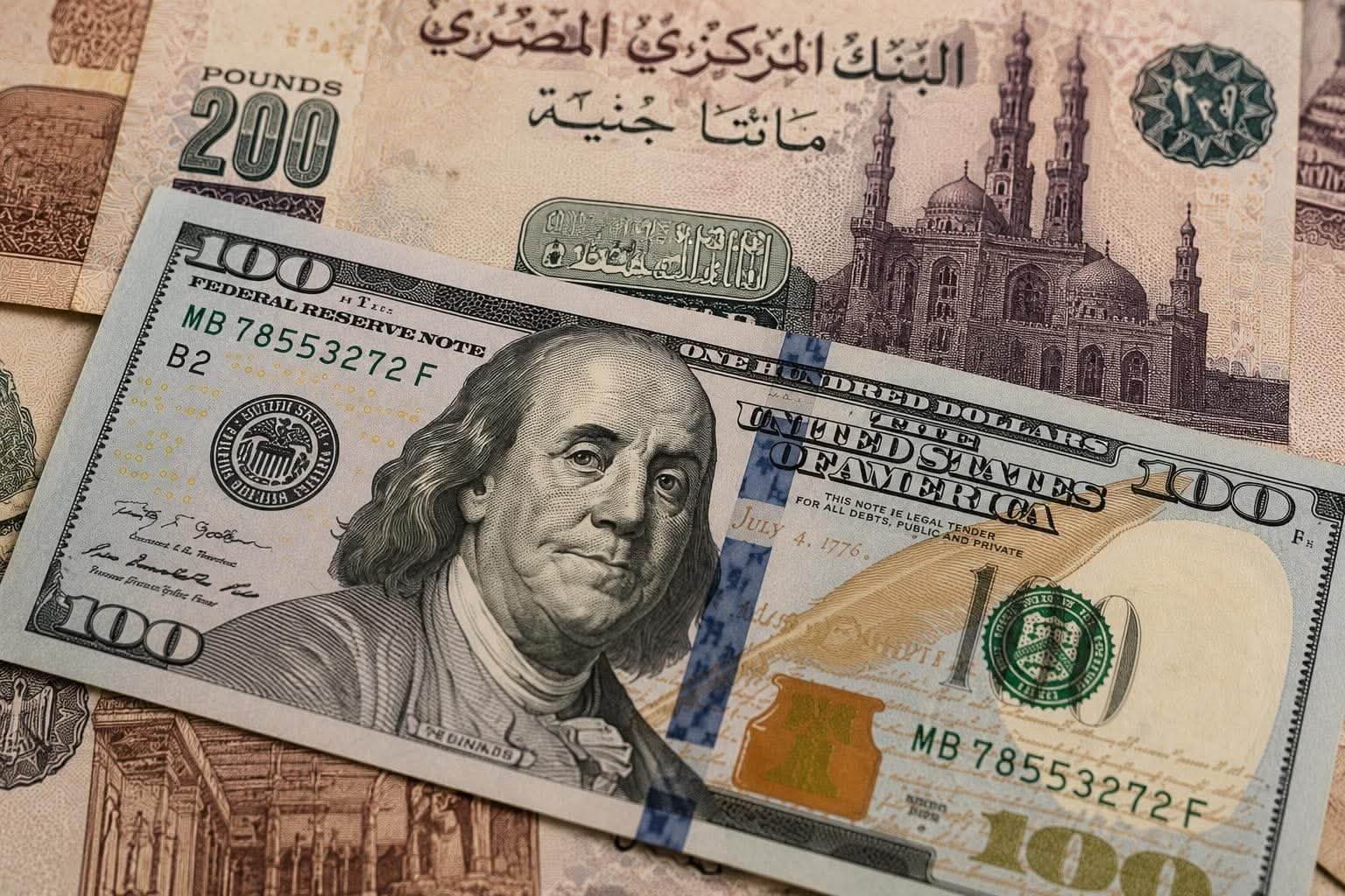  استقرار سعر الدولار أمام الجنيه المصري اليوم السبت 13 يونيو 2026 وسط دعم قوي للاحتياطي النقدي وتحسن التدفقات الدولارية