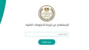 رابط نتيجة الدبلومات الفنية 2026 برقم الجلوس.. خطوات الاستعلام عن النتيجة لجميع الشعب والمحافظات