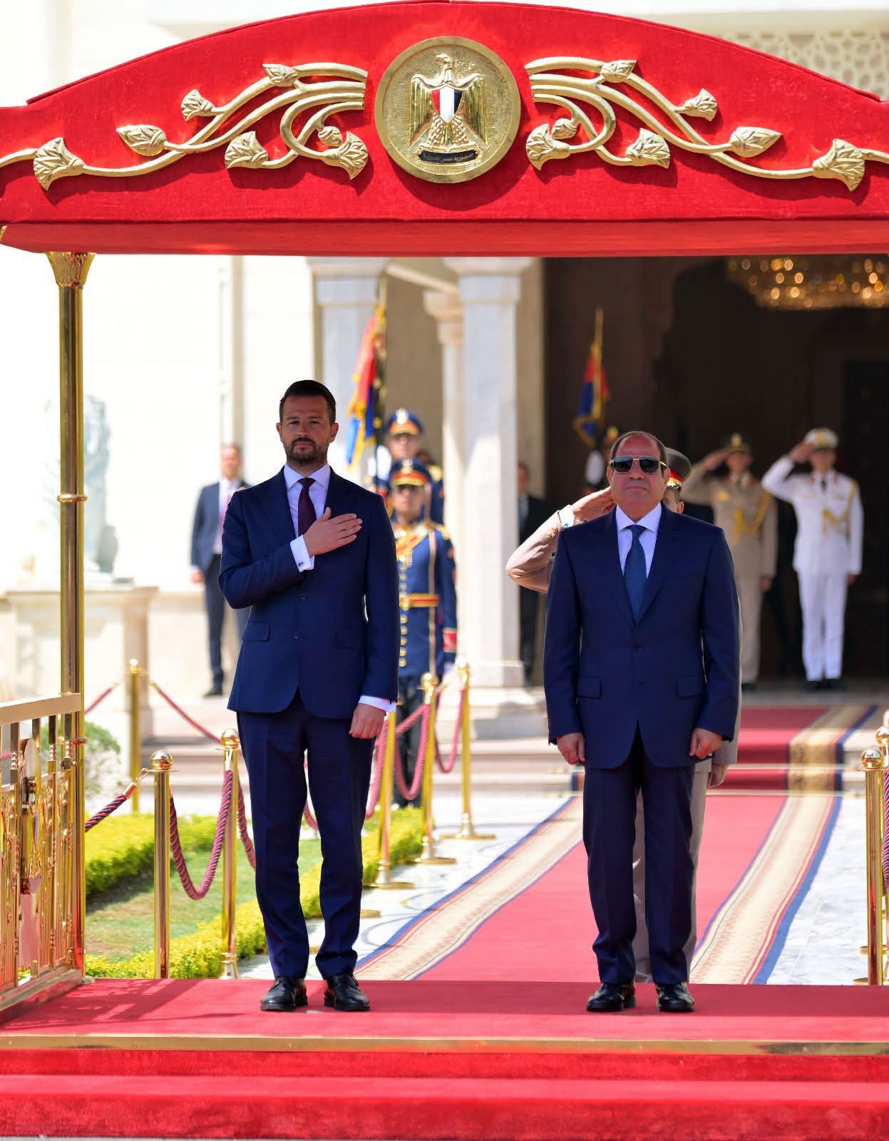 الرئيس السيسي يستقبل رئيس الجبل الأسود لبحث تعزيز العلاقات الثنائية والتعاون الإقليمي 2 الرئيس السيسي يستقبل رئيس الجبل الأسود لبحث تعزيز العلاقات الثنائية والتعاون الإقليمي