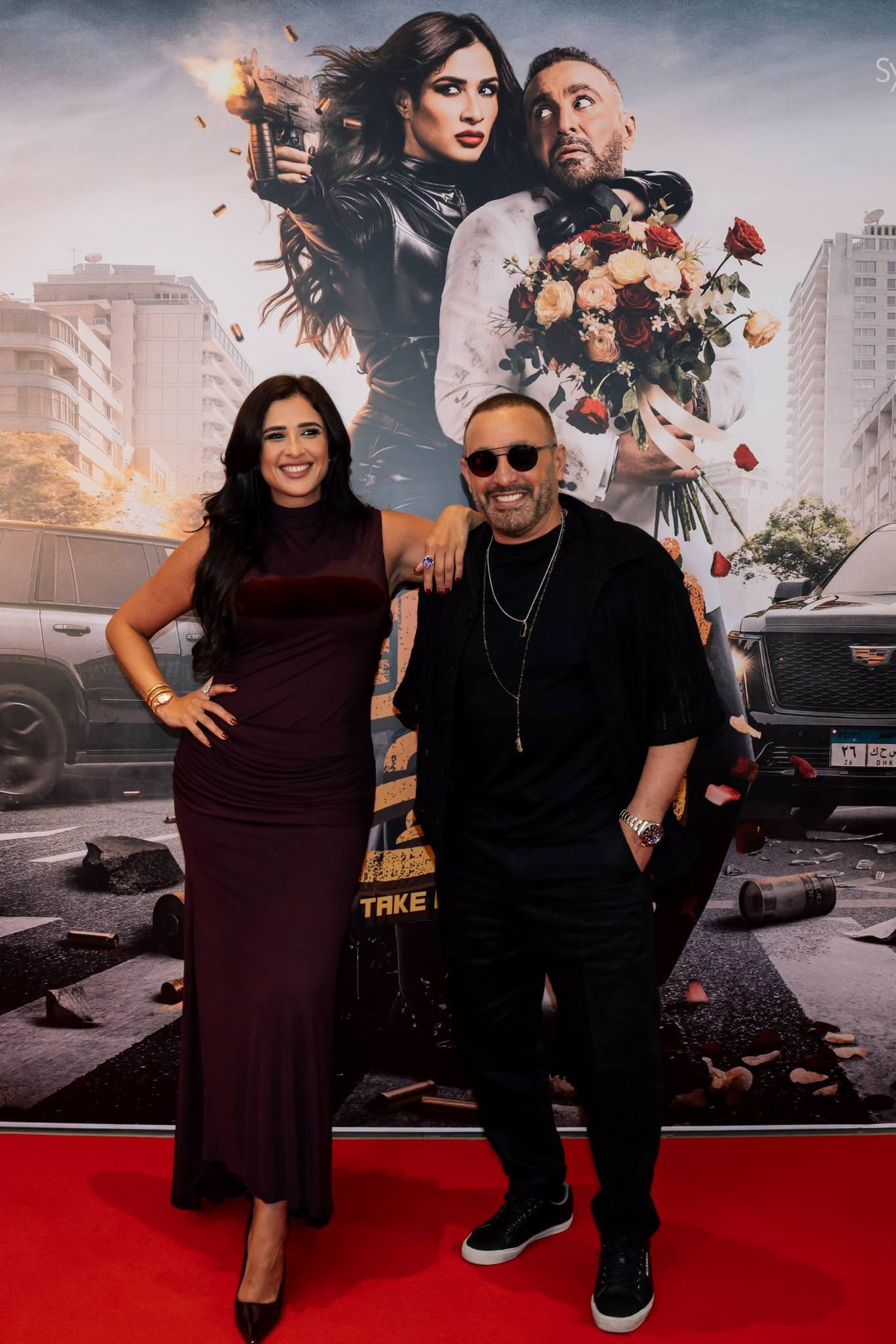 ياسمين عبد العزيز وأحمد السقا في العرض الخاص لفيلم "خلي بالك من نفسك".. أول تعاون سينمائي بعد 23 عامًا يجذب الأنظار 3 ياسمين عبد العزيز وأحمد السقا في العرض الخاص لفيلم "خلي بالك من نفسك".. أول تعاون سينمائي بعد 23 عامًا يجذب الأنظار