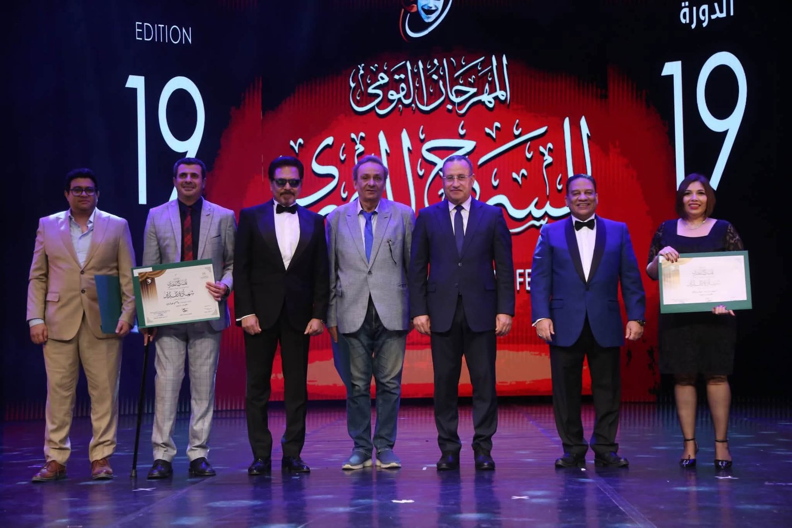 انطلاق المهرجان القومي للمسرح المصري بحضور وزير الثقافة ونخبة من نجوم الفن