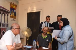 محافظ الإسكندرية يعقد اللقاء الجماهيري لخدمة المواطنين ويوجه بسرعة حل الشكاوى وتعزيز فرص العمل 7 محافظ الإسكندرية يعقد اللقاء الجماهيري لخدمة المواطنين ويوجه بسرعة حل الشكاوى وتعزيز فرص العمل