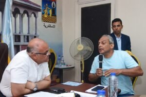 محافظ الإسكندرية يعقد اللقاء الجماهيري لخدمة المواطنين ويوجه بسرعة حل الشكاوى وتعزيز فرص العمل 11 محافظ الإسكندرية يعقد اللقاء الجماهيري لخدمة المواطنين ويوجه بسرعة حل الشكاوى وتعزيز فرص العمل