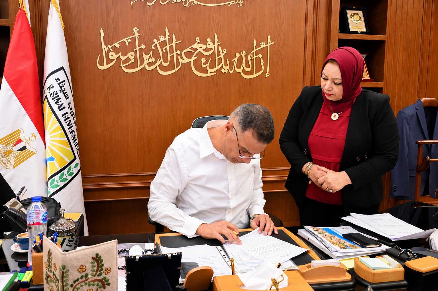 محافظ جنوب سيناء يعتمد تنسيق المرحلة الأولى للقبول بالصف الأول الثانوي 2026/2027