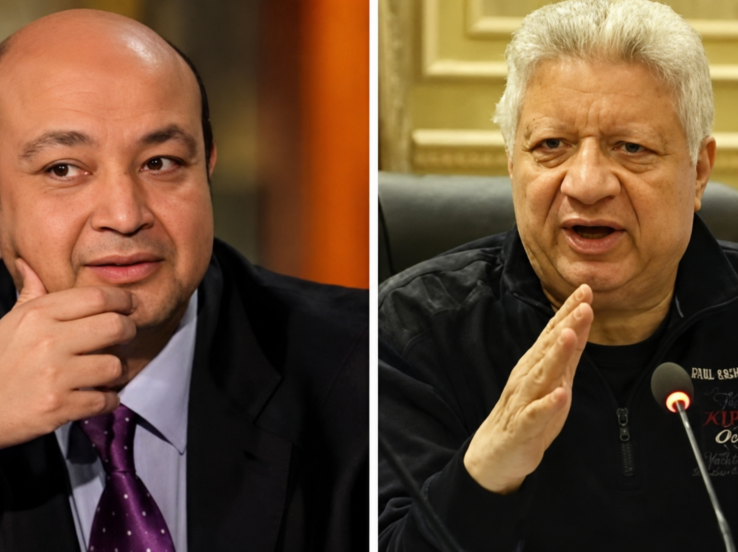 محكمة جنح عابدين تقضي بعدم قبول دعوى مرتضى منصور ضد عمرو أديب في قضية السب والقذف