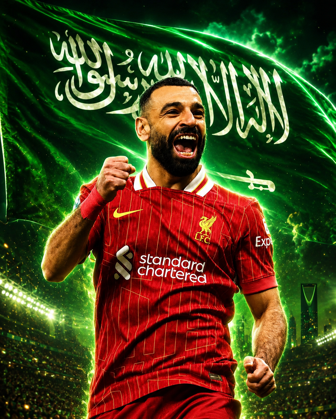 محمد صلاح يصل إلى مطار الملك خالد الدولي بالرياض بعد قليل.. ترقب كبير لظهور النجم المصري في السعودية 2 محمد صلاح يصل إلى مطار الملك خالد الدولي بالرياض بعد قليل.. ترقب كبير لظهور النجم المصري في السعودية