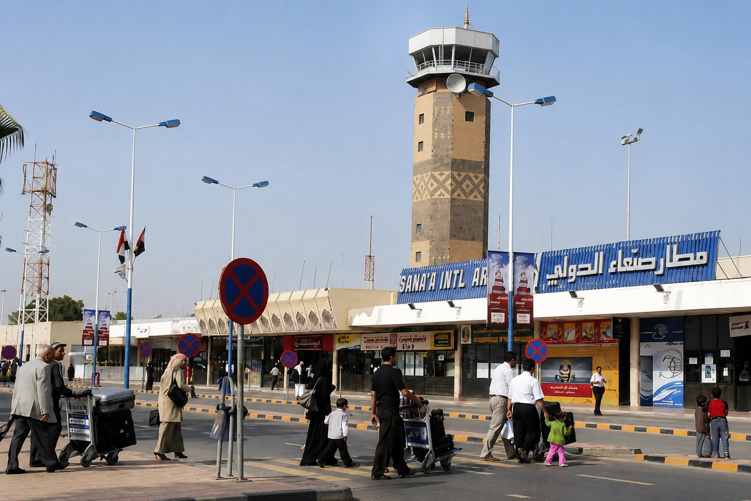 استهداف مطار صنعاء يرفع التوتر في اليمن.. مخاوف من تصعيد إقليمي بعد تبادل الاتهامات 2 استهداف مطار صنعاء يرفع التوتر في اليمن.. مخاوف من تصعيد إقليمي بعد تبادل الاتهامات