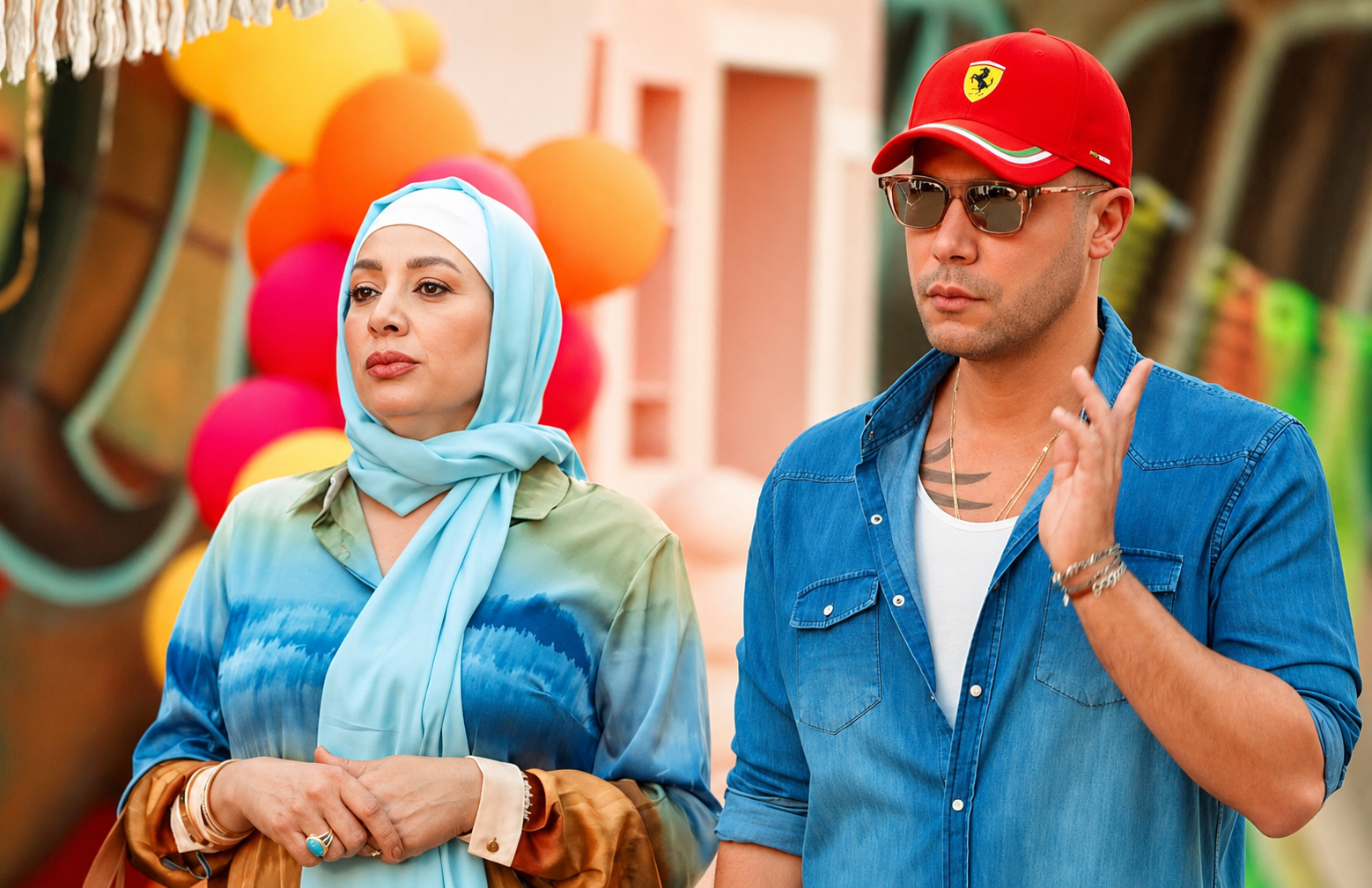 محمد إمام يشيد بالفنانة انتصار في فيلم صقر وكناريا.. رسالة تشعل حماس الجمهور 4 محمد إمام يشيد بالفنانة انتصار في فيلم صقر وكناريا.. رسالة تشعل حماس الجمهور