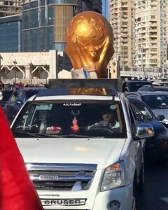 فيديو مجسم كأس العالم في مصر يثير تفاعلًا واسعًا بعد خروج المنتخب من مونديال 2026 1 فيديو مجسم كأس العالم في مصر يثير تفاعلًا واسعًا بعد خروج المنتخب من مونديال 2026