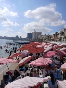 شواطئ الإسكندرية تستقبل مليونًا و250 ألف زائر في يوم واحد.. والإشغال يصل إلى 100% مع حملات رقابية مكثفة 5 شواطئ الإسكندرية تستقبل مليونًا و250 ألف زائر في يوم واحد.. والإشغال يصل إلى 100% مع حملات رقابية مكثفة