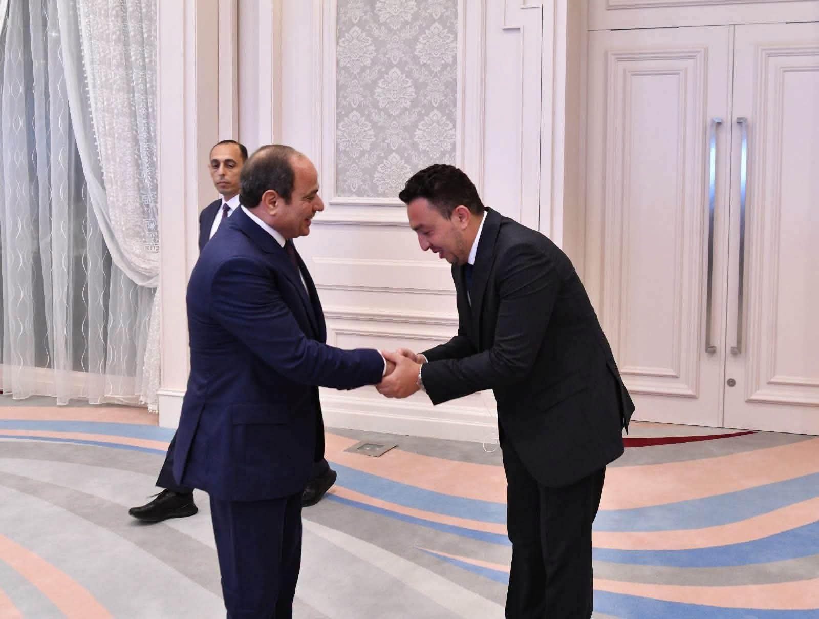 بعد إنجاز كأس العالم.. الرئيس السيسي يكرم أعضاء اتحاد الكرة والجهاز الفني والإداري لمنتخب مصر 5 بعد إنجاز كأس العالم.. الرئيس السيسي يكرم أعضاء اتحاد الكرة والجهاز الفني والإداري لمنتخب مصر