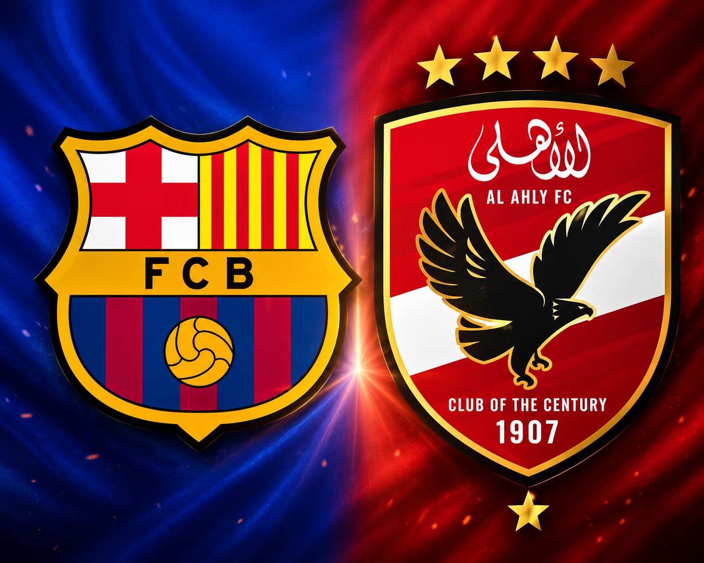 مباراة الأهلي وبرشلونة.. موعد المواجهة المرتقبة والقنوات الناقلة في كأس خوان جامبر 3 مباراة الأهلي وبرشلونة.. موعد المواجهة المرتقبة والقنوات الناقلة في كأس خوان جامبر