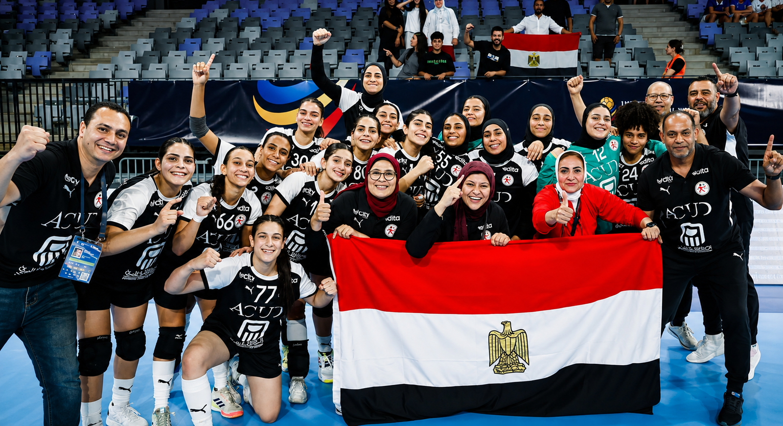 منتخب مصر للناشئات لكرة اليد يحقق إنجازًا تاريخيًا بالتأهل إلى ربع نهائي بطولة العالم لأول مرة بعد الفوز على الدنمارك